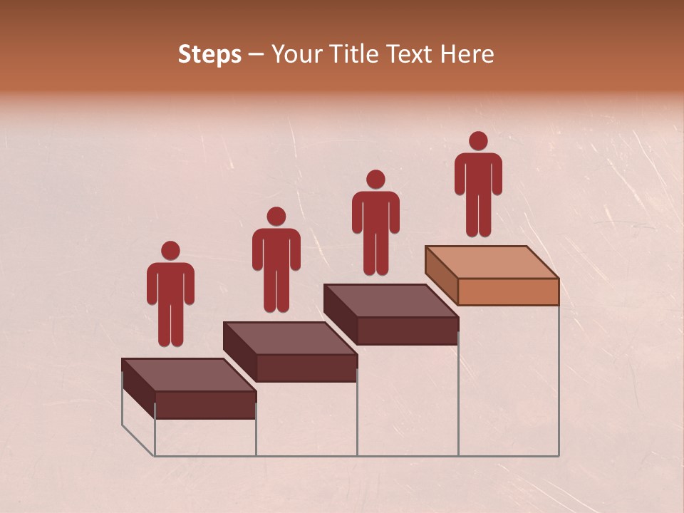 A Brown Background With A Red Border And A White Border PowerPoint Template