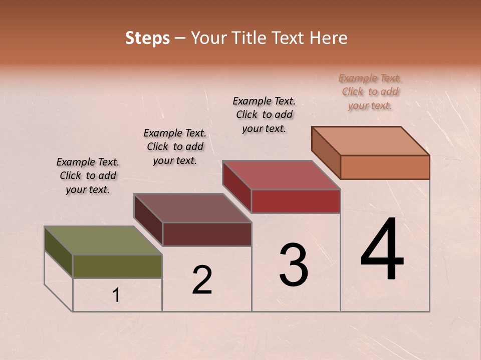 A Brown Background With A Red Border And A White Border PowerPoint Template