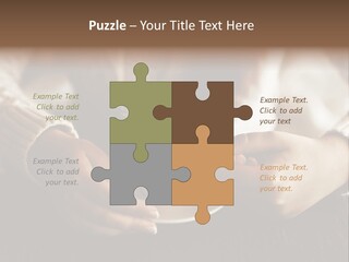 A Woman Holding A Cup Of Coffee With Steam Coming Out Of It PowerPoint Template