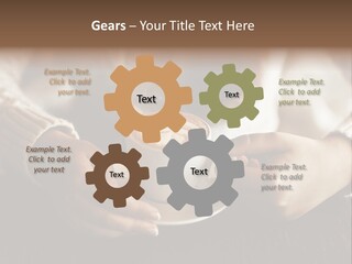 A Woman Holding A Cup Of Coffee With Steam Coming Out Of It PowerPoint Template