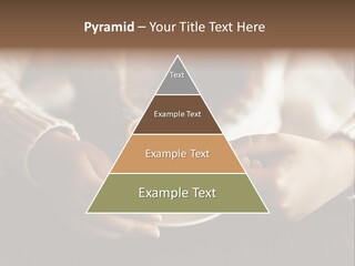 A Woman Holding A Cup Of Coffee With Steam Coming Out Of It PowerPoint Template