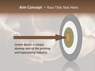 A Woman Holding A Cup Of Coffee With Steam Coming Out Of It PowerPoint Template