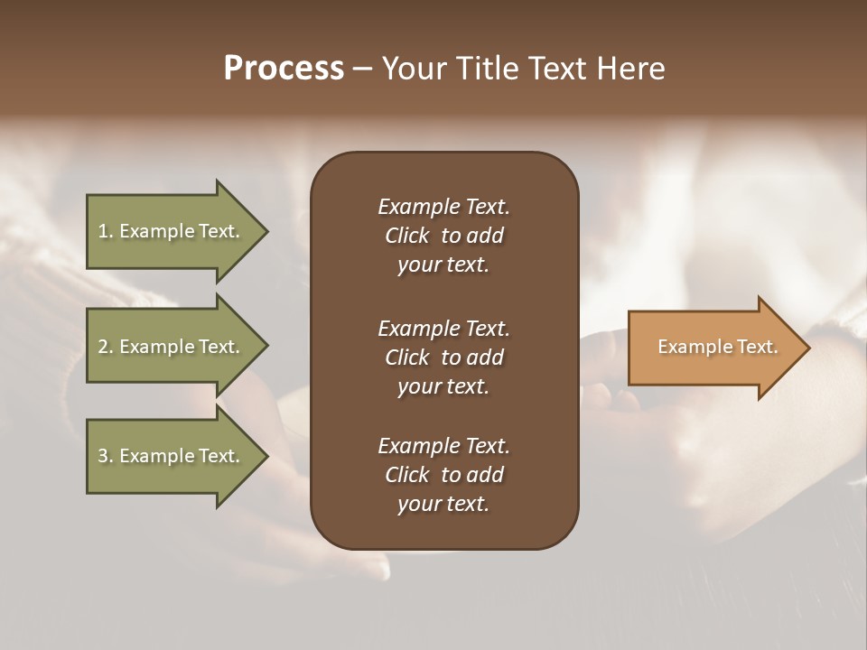A Woman Holding A Cup Of Coffee With Steam Coming Out Of It PowerPoint Template