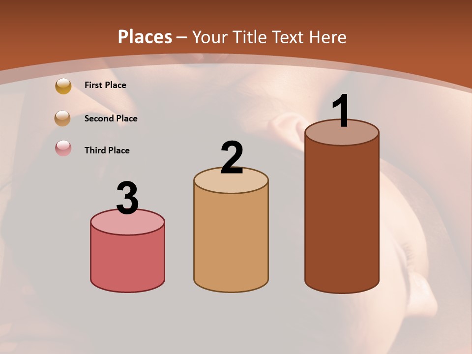 A Woman Getting A Back Massage From A Man PowerPoint Template