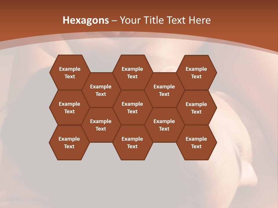 A Woman Getting A Back Massage From A Man PowerPoint Template