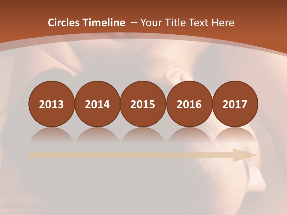 A Woman Getting A Back Massage From A Man PowerPoint Template