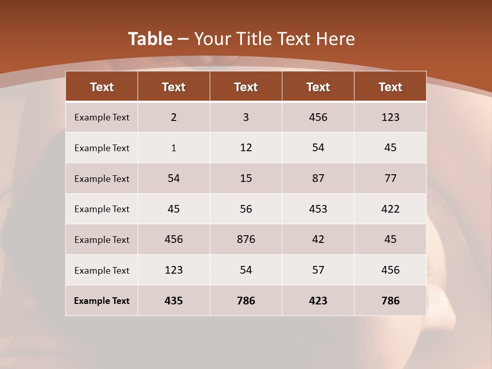 A Woman Getting A Back Massage From A Man PowerPoint Template