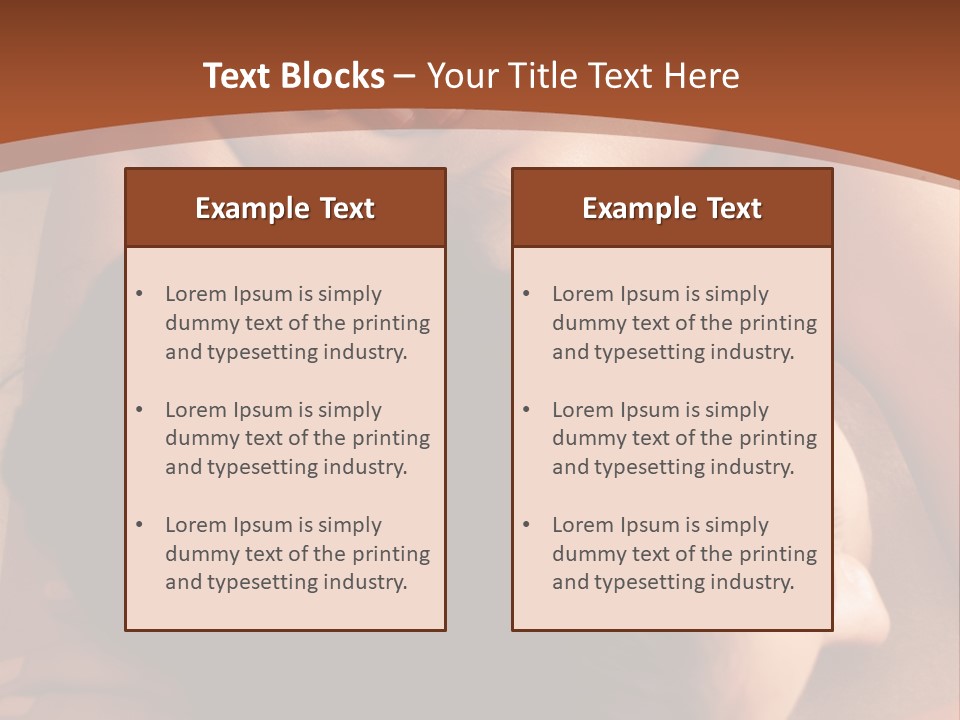 A Woman Getting A Back Massage From A Man PowerPoint Template