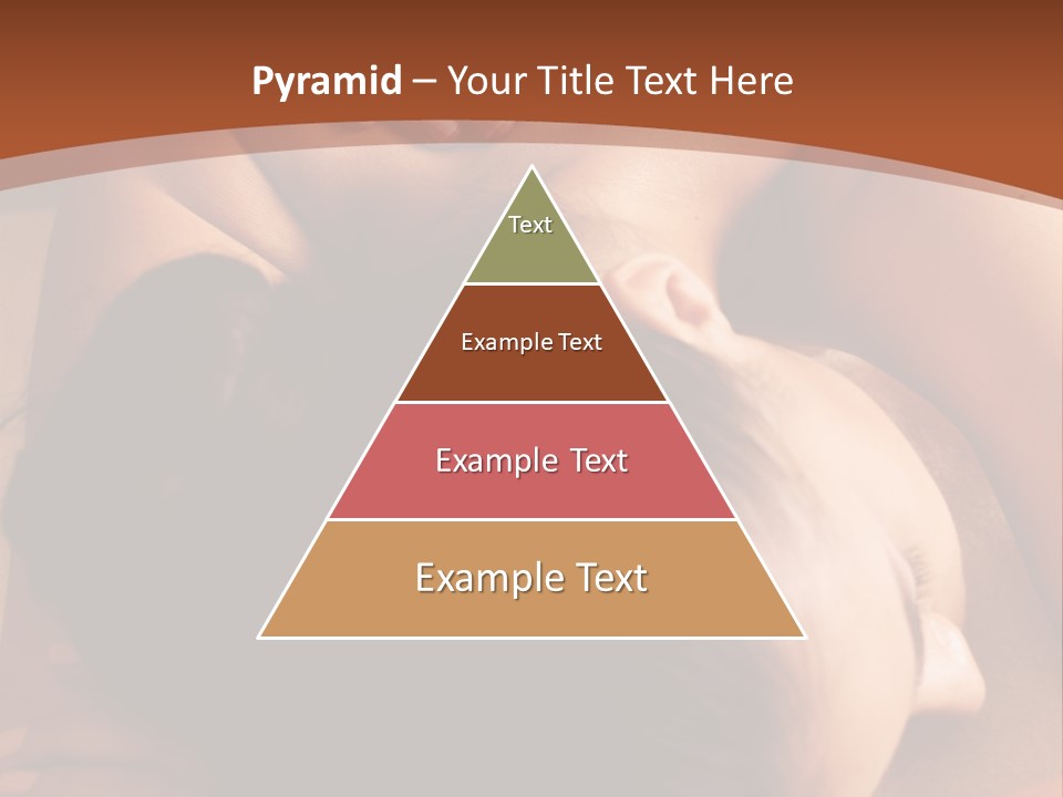 A Woman Getting A Back Massage From A Man PowerPoint Template