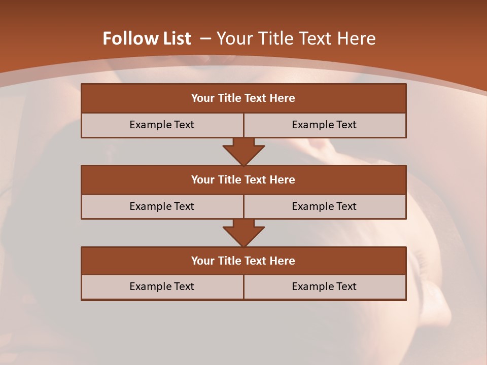 A Woman Getting A Back Massage From A Man PowerPoint Template