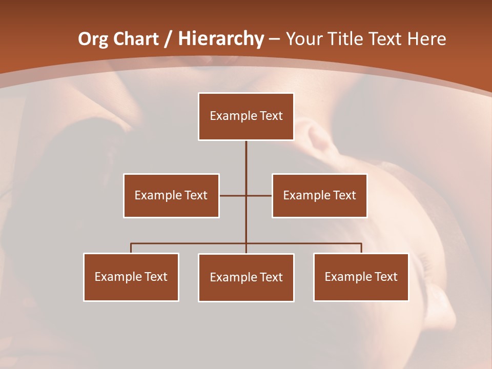 A Woman Getting A Back Massage From A Man PowerPoint Template