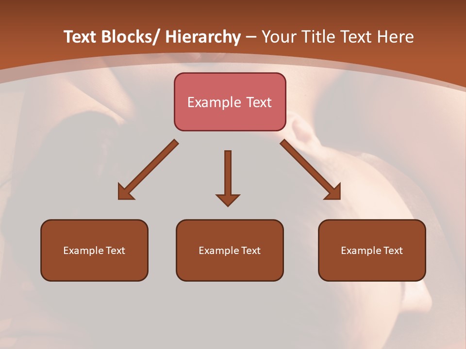 A Woman Getting A Back Massage From A Man PowerPoint Template