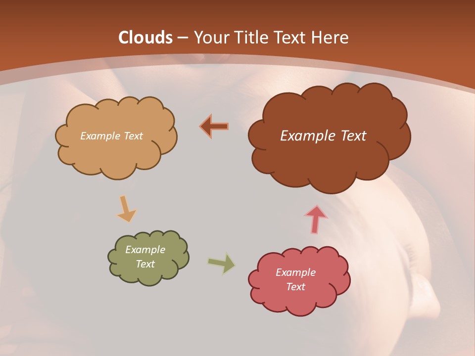 A Woman Getting A Back Massage From A Man PowerPoint Template