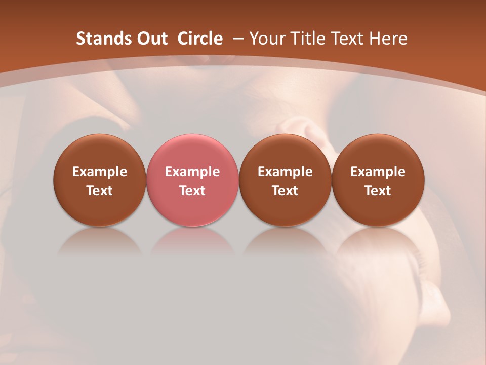 A Woman Getting A Back Massage From A Man PowerPoint Template