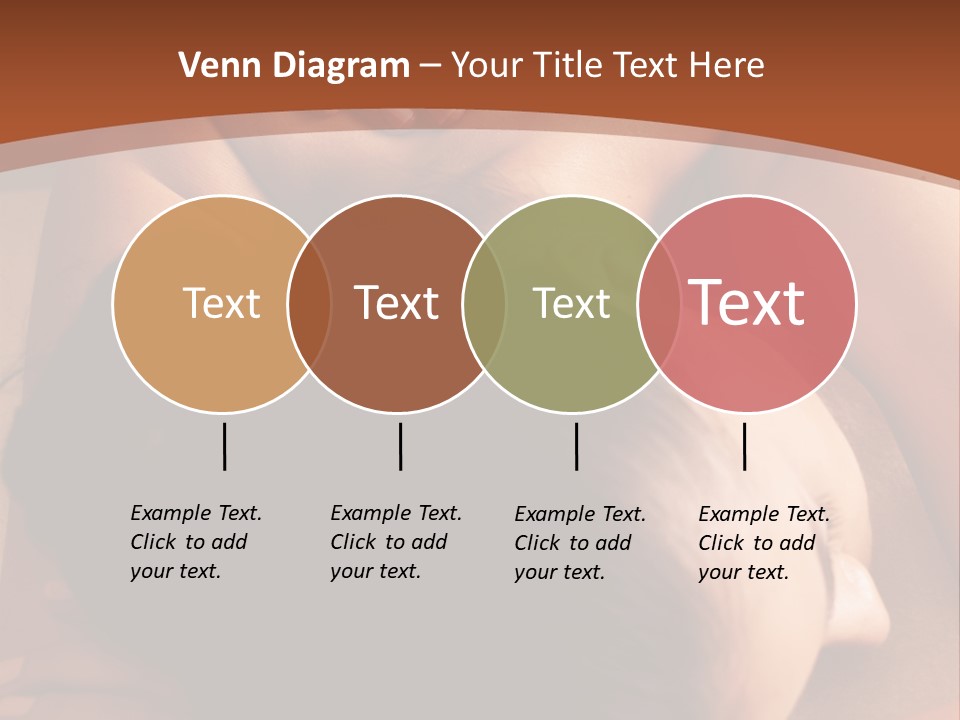 A Woman Getting A Back Massage From A Man PowerPoint Template