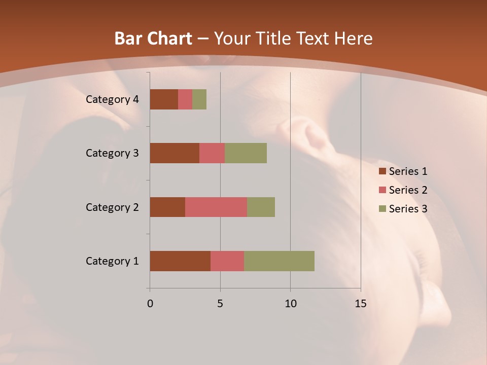 A Woman Getting A Back Massage From A Man PowerPoint Template