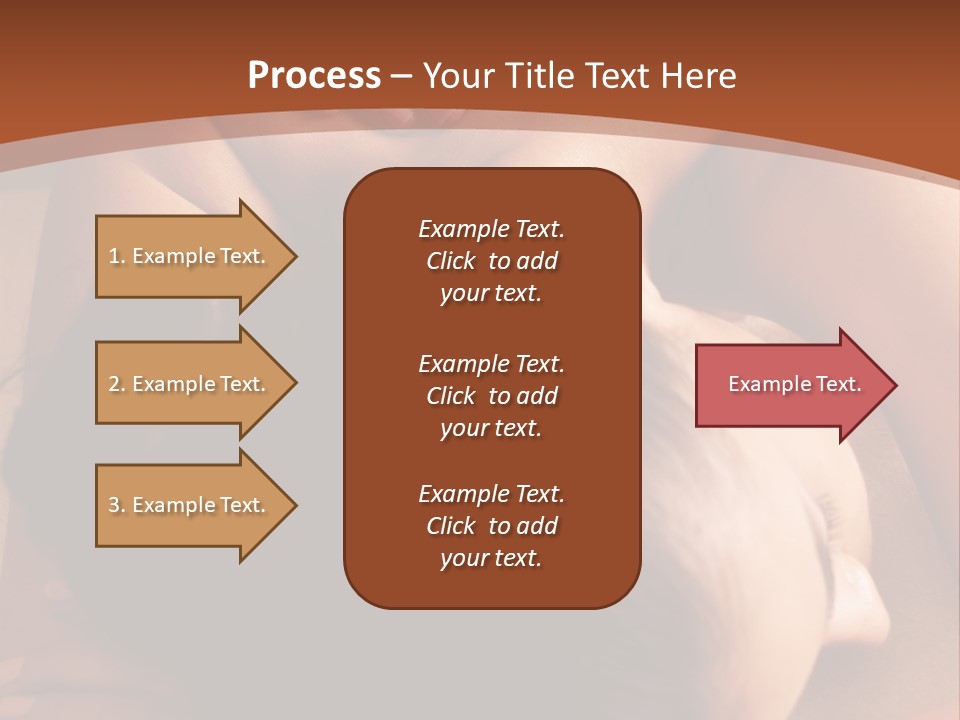 A Woman Getting A Back Massage From A Man PowerPoint Template