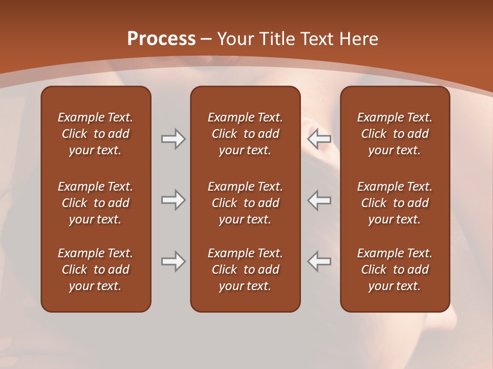 A Woman Getting A Back Massage From A Man PowerPoint Template