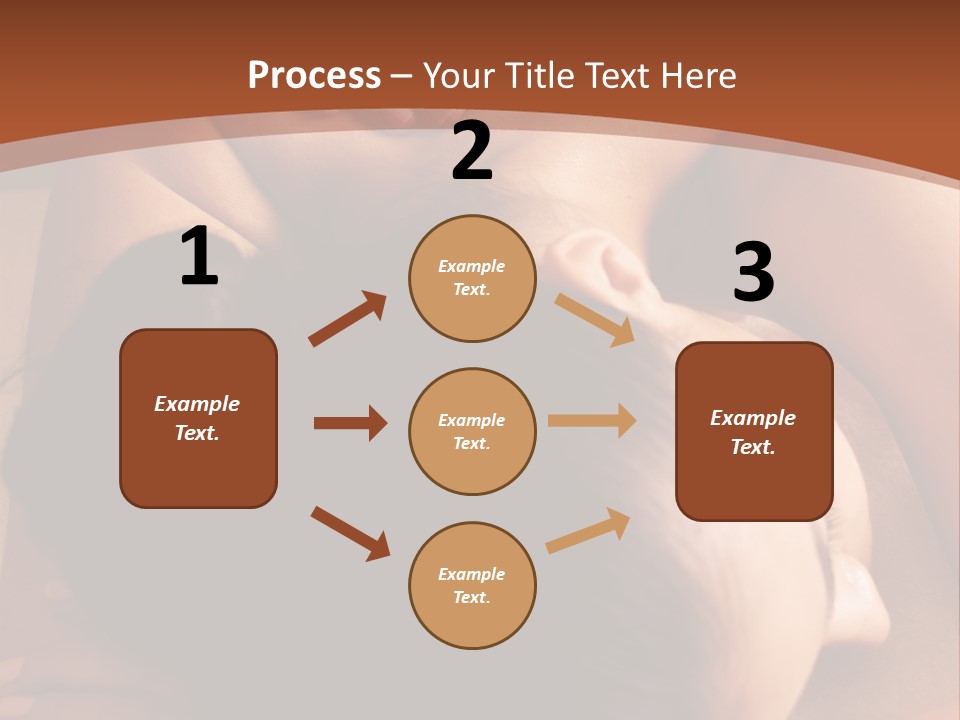 A Woman Getting A Back Massage From A Man PowerPoint Template