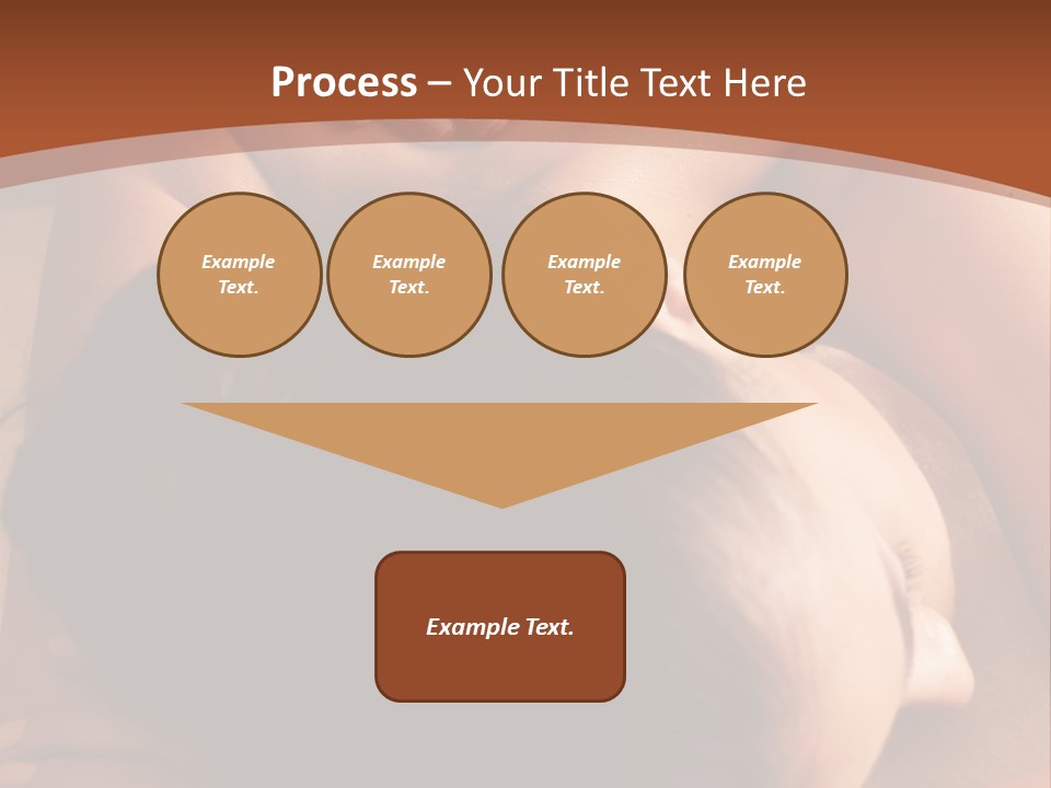 A Woman Getting A Back Massage From A Man PowerPoint Template