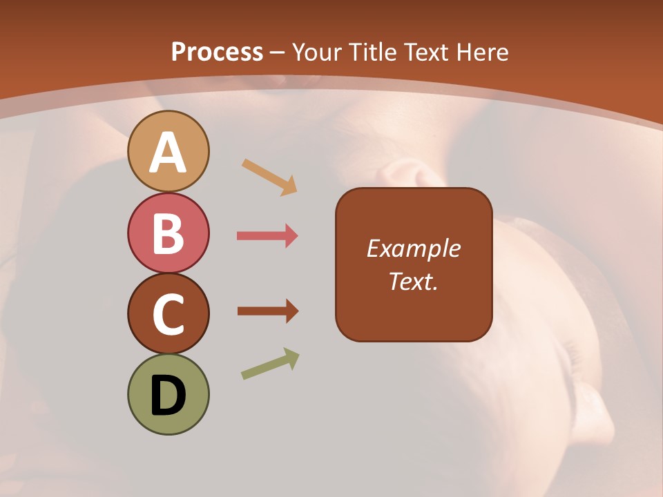 A Woman Getting A Back Massage From A Man PowerPoint Template