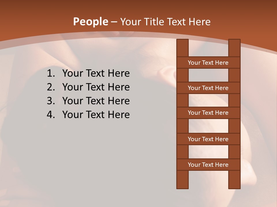 A Woman Getting A Back Massage From A Man PowerPoint Template