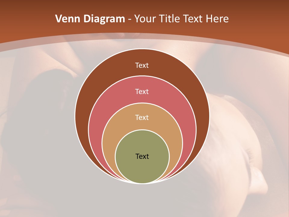 A Woman Getting A Back Massage From A Man PowerPoint Template