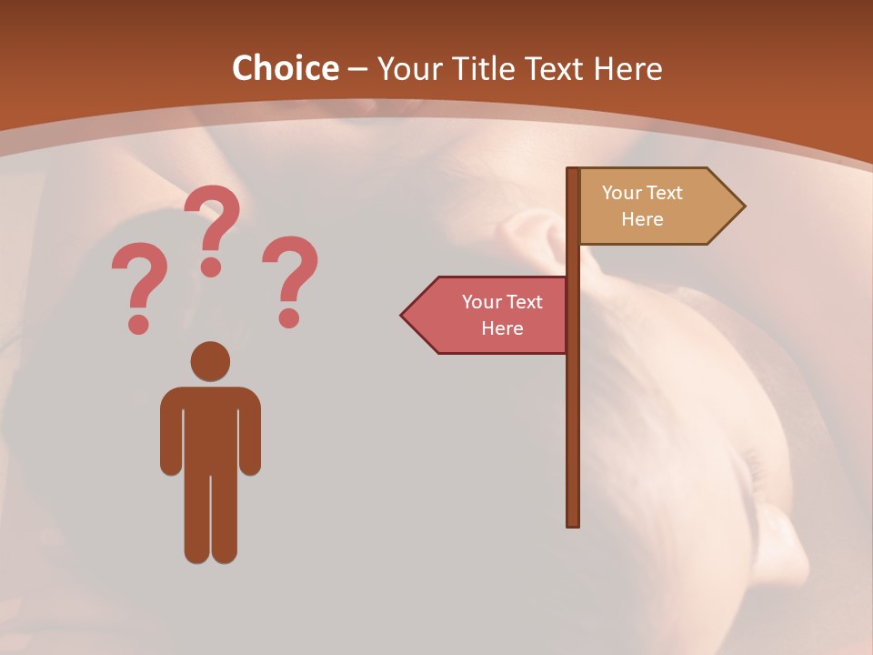 A Woman Getting A Back Massage From A Man PowerPoint Template