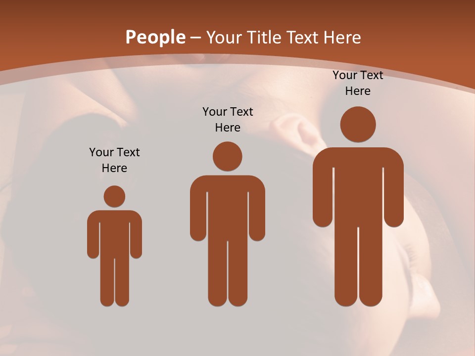 A Woman Getting A Back Massage From A Man PowerPoint Template