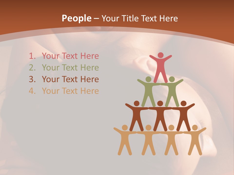 A Woman Getting A Back Massage From A Man PowerPoint Template