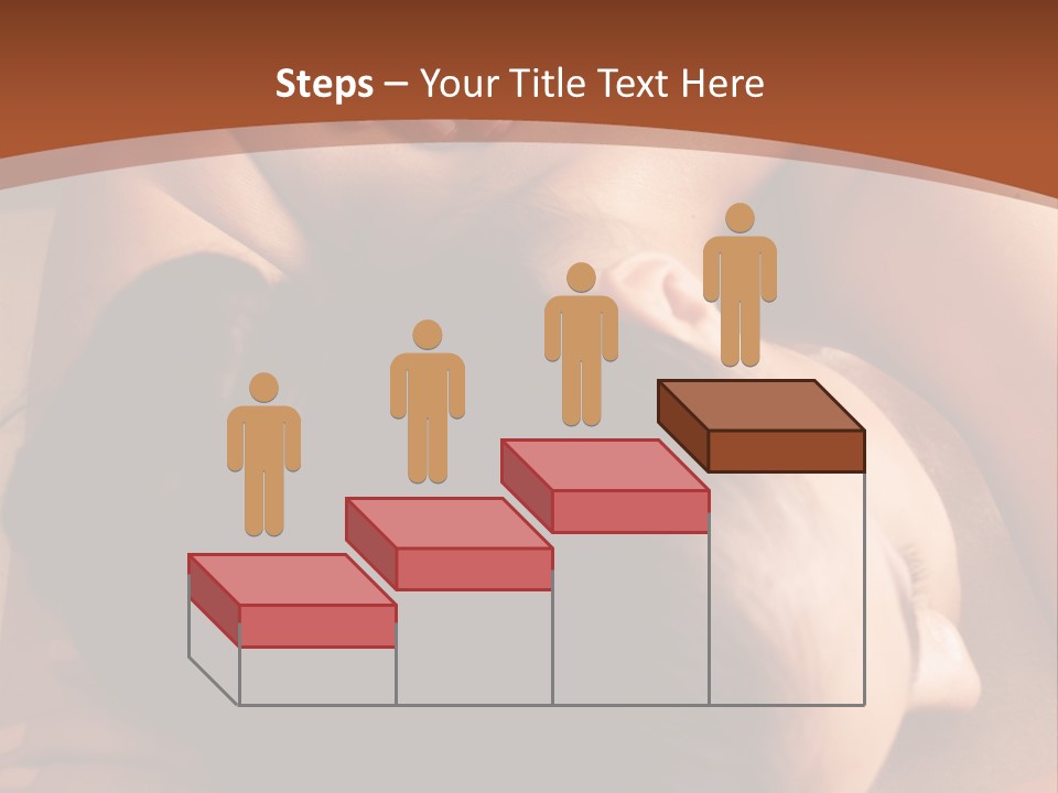 A Woman Getting A Back Massage From A Man PowerPoint Template