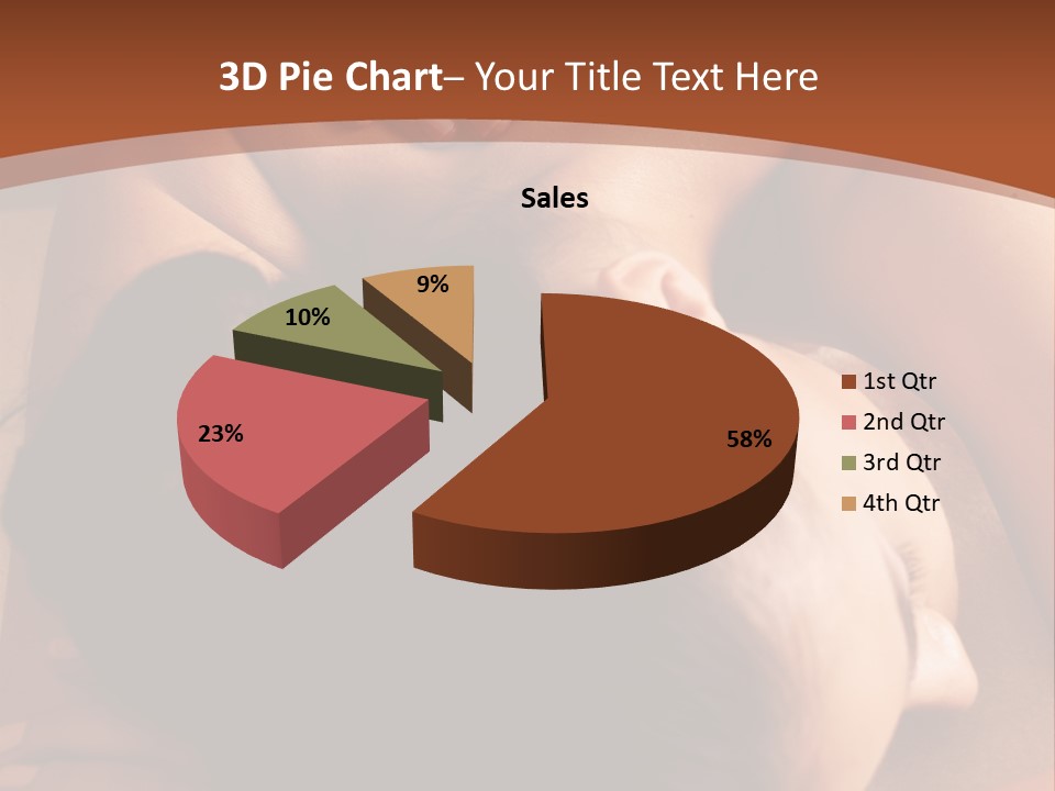 A Woman Getting A Back Massage From A Man PowerPoint Template