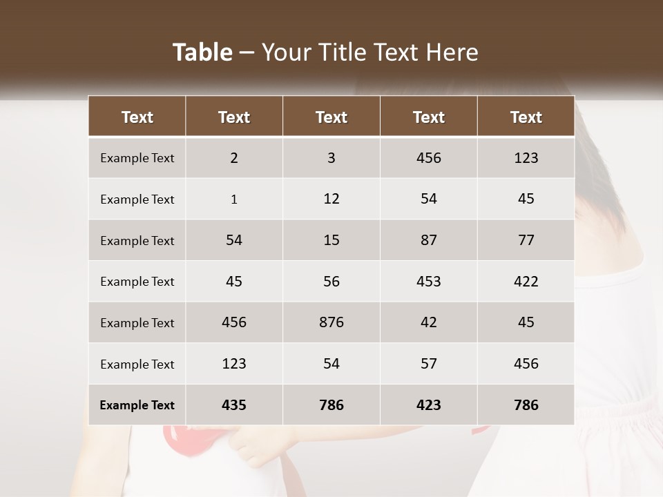 Two Little Girls Are Playing With Ear Buds PowerPoint Template