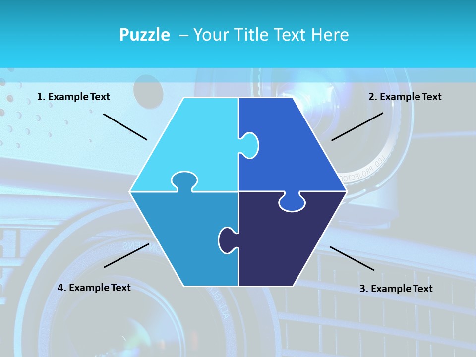 A Group Of Speakers Sitting On Top Of A Table PowerPoint Template