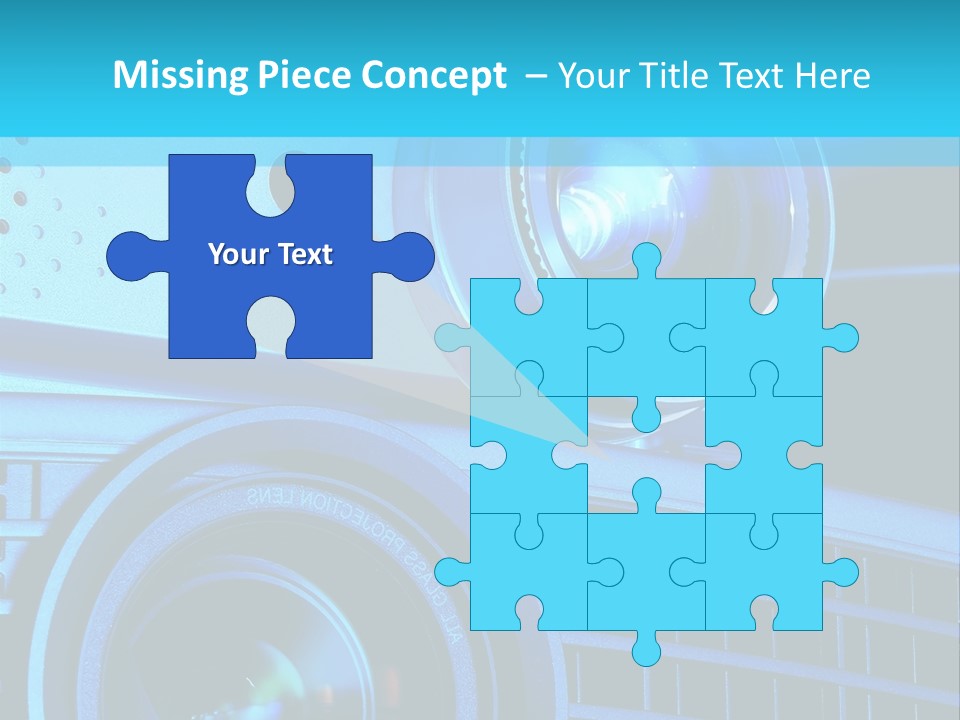 A Group Of Speakers Sitting On Top Of A Table PowerPoint Template