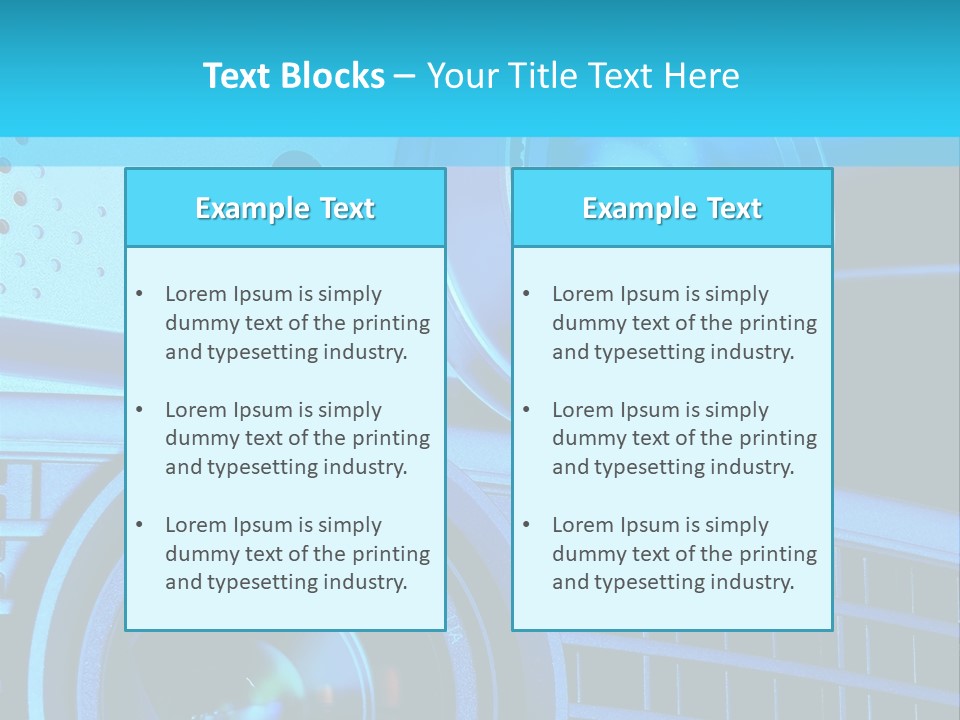 A Group Of Speakers Sitting On Top Of A Table PowerPoint Template