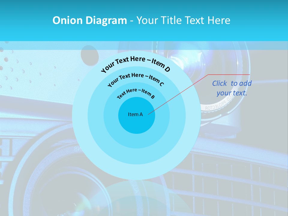 A Group Of Speakers Sitting On Top Of A Table PowerPoint Template