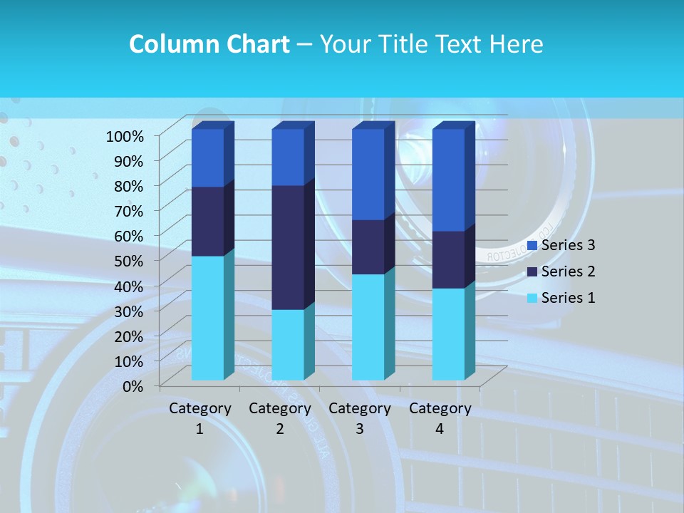 A Group Of Speakers Sitting On Top Of A Table PowerPoint Template