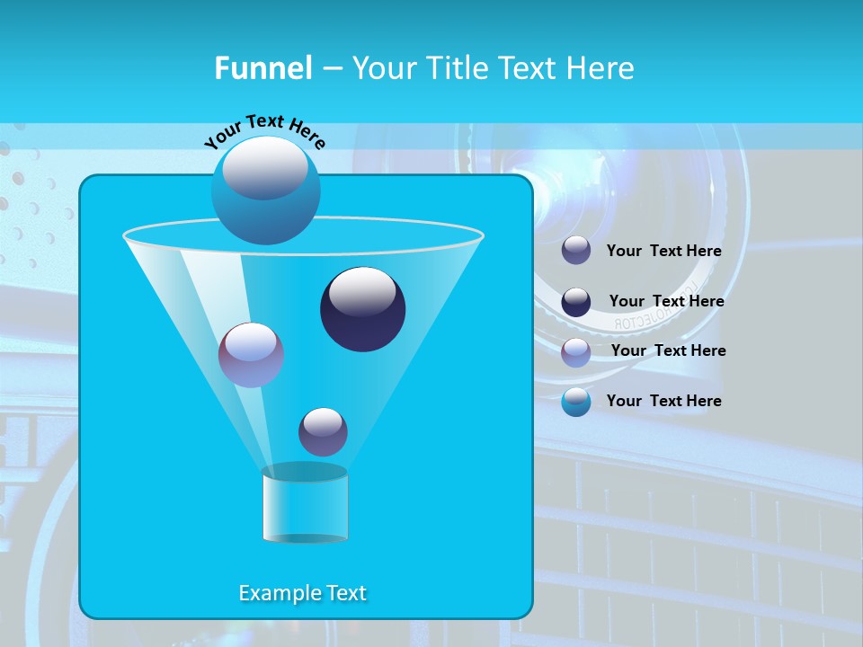 A Group Of Speakers Sitting On Top Of A Table PowerPoint Template