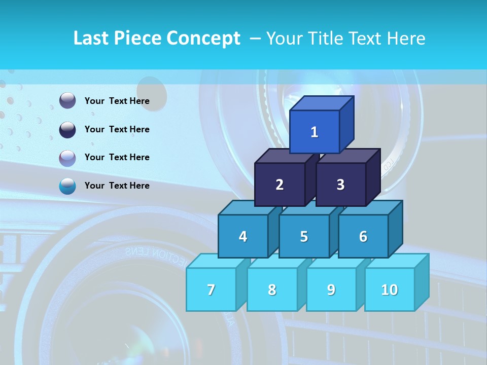 A Group Of Speakers Sitting On Top Of A Table PowerPoint Template