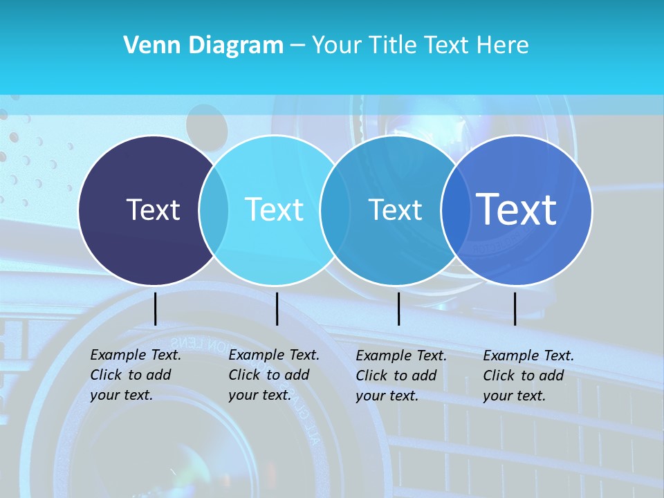 A Group Of Speakers Sitting On Top Of A Table PowerPoint Template