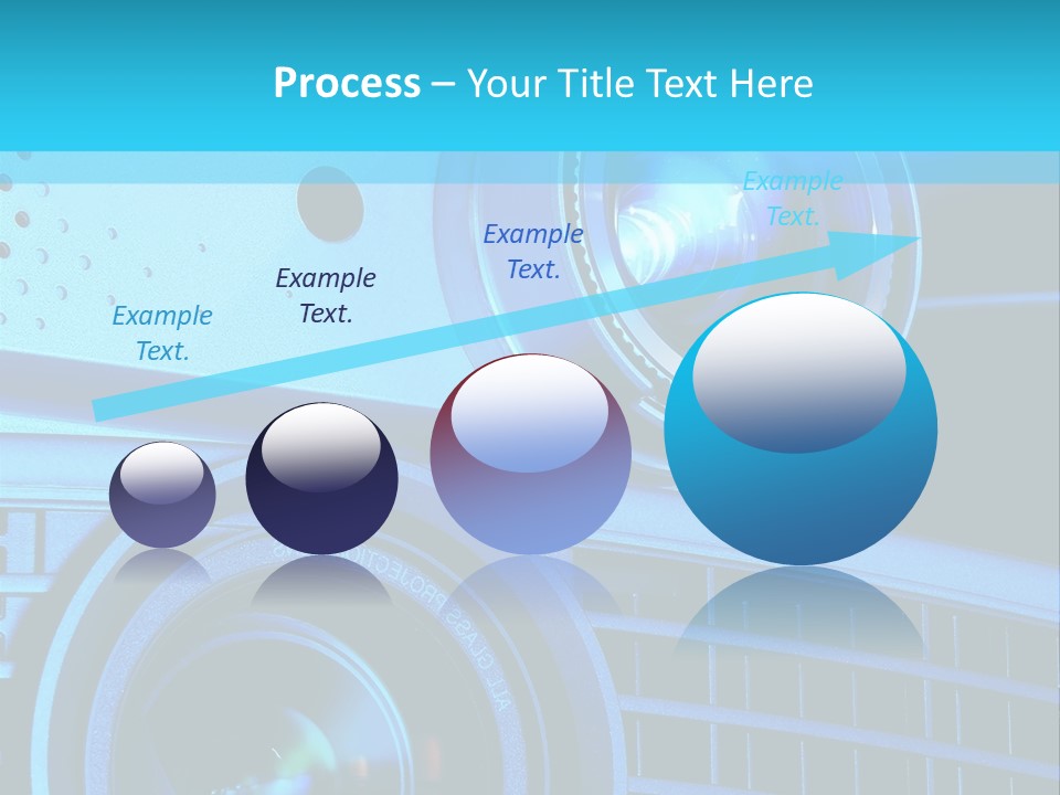 A Group Of Speakers Sitting On Top Of A Table PowerPoint Template