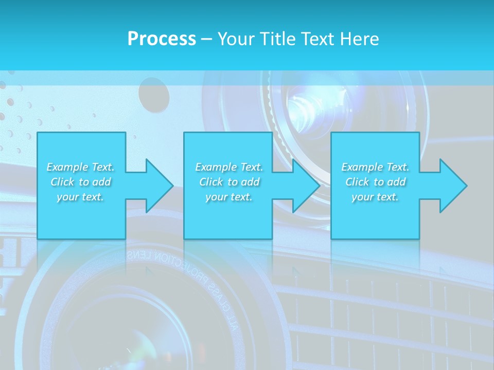 A Group Of Speakers Sitting On Top Of A Table PowerPoint Template