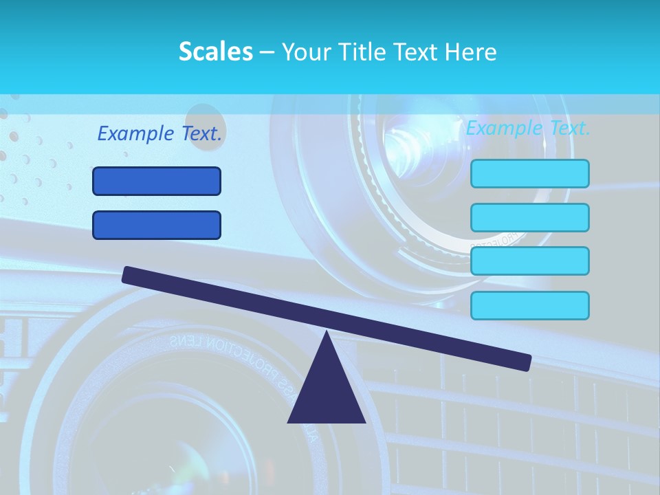 A Group Of Speakers Sitting On Top Of A Table PowerPoint Template