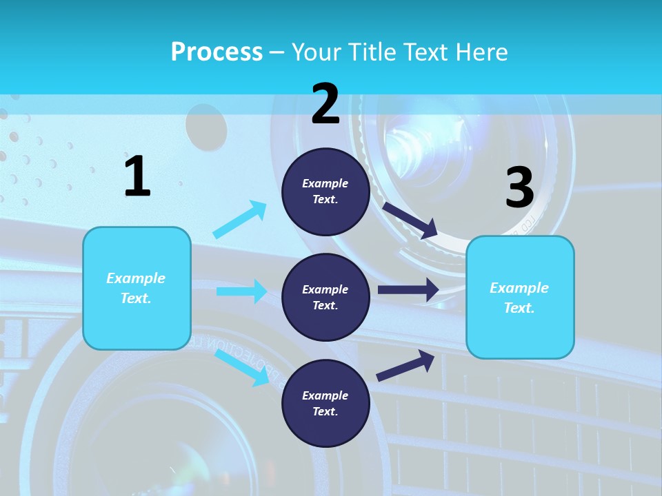 A Group Of Speakers Sitting On Top Of A Table PowerPoint Template