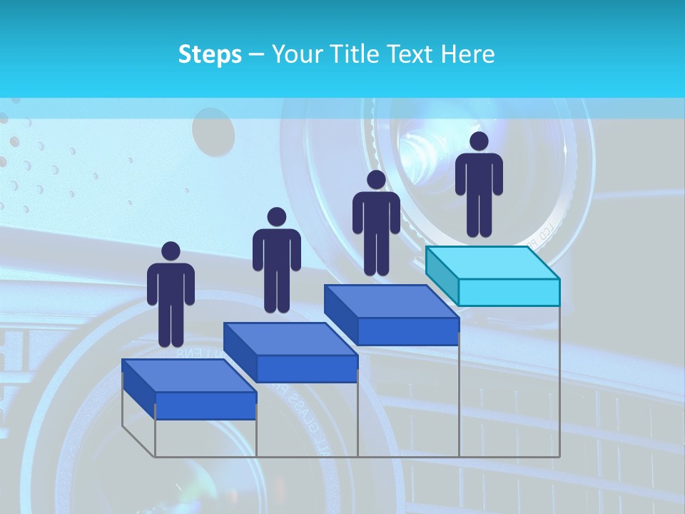 A Group Of Speakers Sitting On Top Of A Table PowerPoint Template