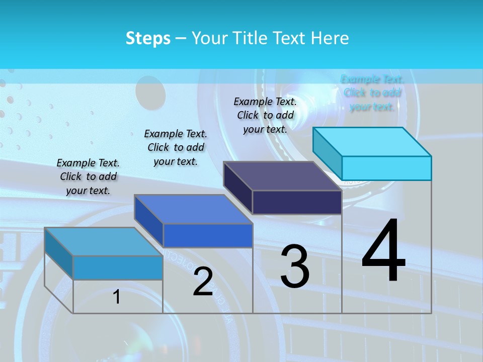 A Group Of Speakers Sitting On Top Of A Table PowerPoint Template