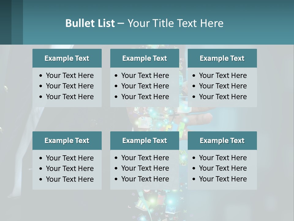 A Man In A Suit Holding A Cell Phone PowerPoint Template