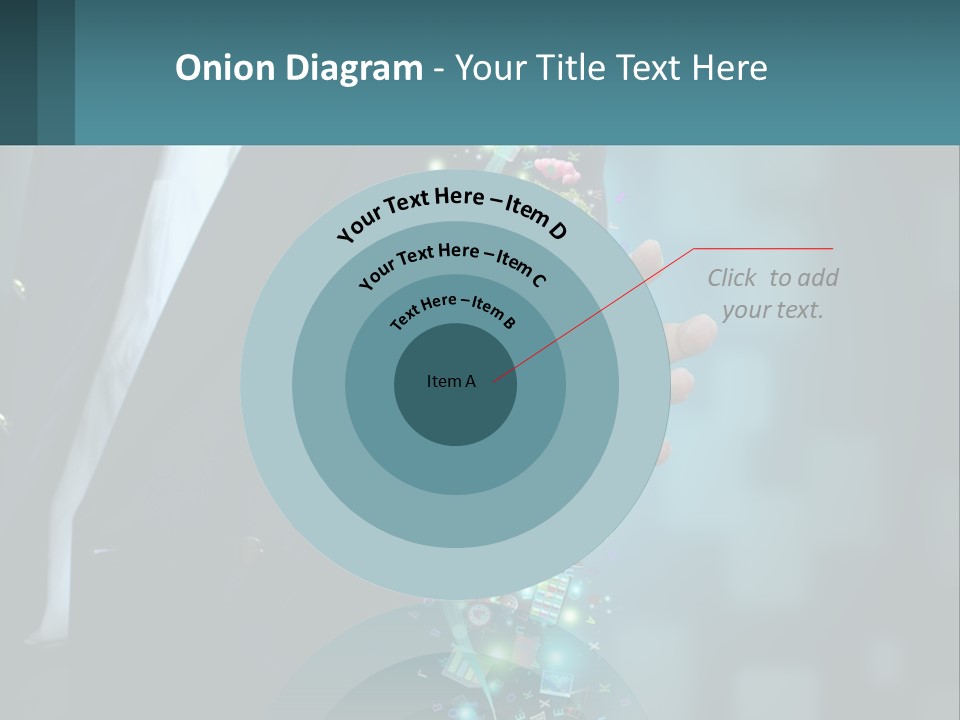 A Man In A Suit Holding A Cell Phone PowerPoint Template