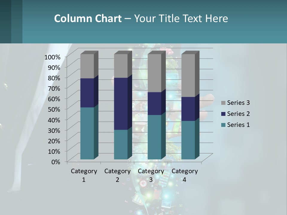 A Man In A Suit Holding A Cell Phone PowerPoint Template